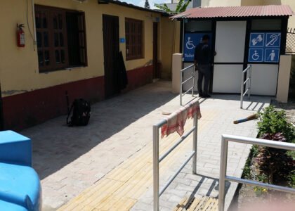 CONSTRUCTION OF THE INCLUSIVE TOILET IN WaterAid NEPAL